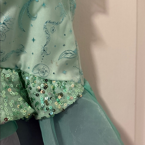 Disney Little Mermaid Kids Costume 2-Piece - size 4 - Picture 4 of 8